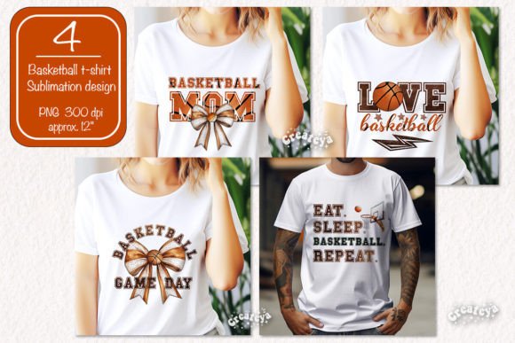 Basketball Mom Quote Sublimation Tshirt