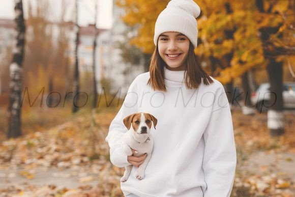 Dog Mom Long-sleeve Shirts Mockup